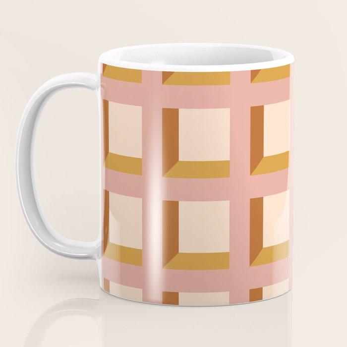 Minimalist 3D Pattern XIII Coffee Mug Gallery Image 3