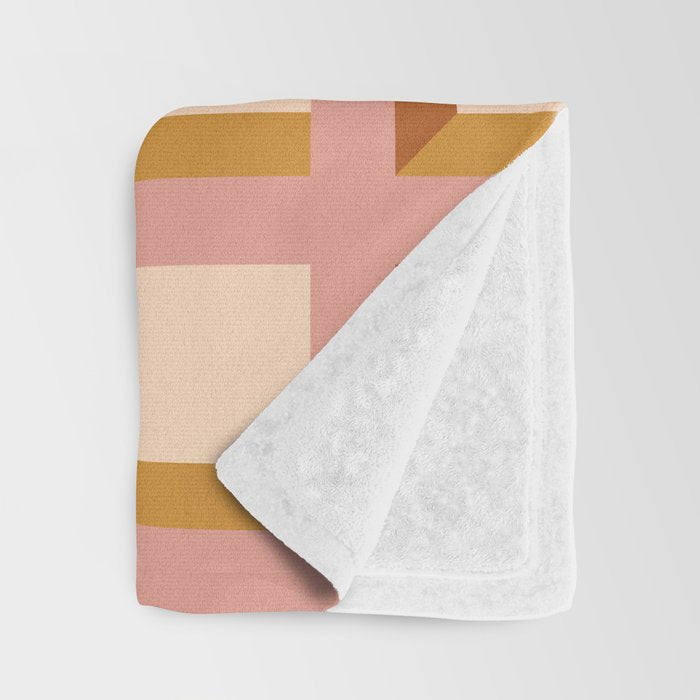 Minimalist 3D Pattern XIII Throw Blanket Gallery Image 3