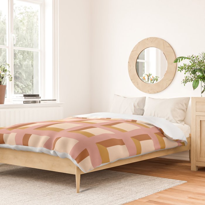 Minimalist 3D Pattern XIII Duvet Cover Gallery Image 2