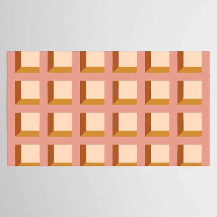 Minimalist 3D Pattern XIII Tablecloth Gallery Image 2