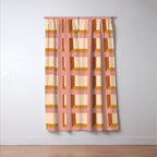 Minimalist 3D Pattern XIII Window Curtain Gallery Image 3