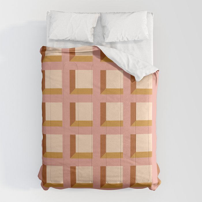 Minimalist 3D Pattern XIII Comforter Gallery Image 1