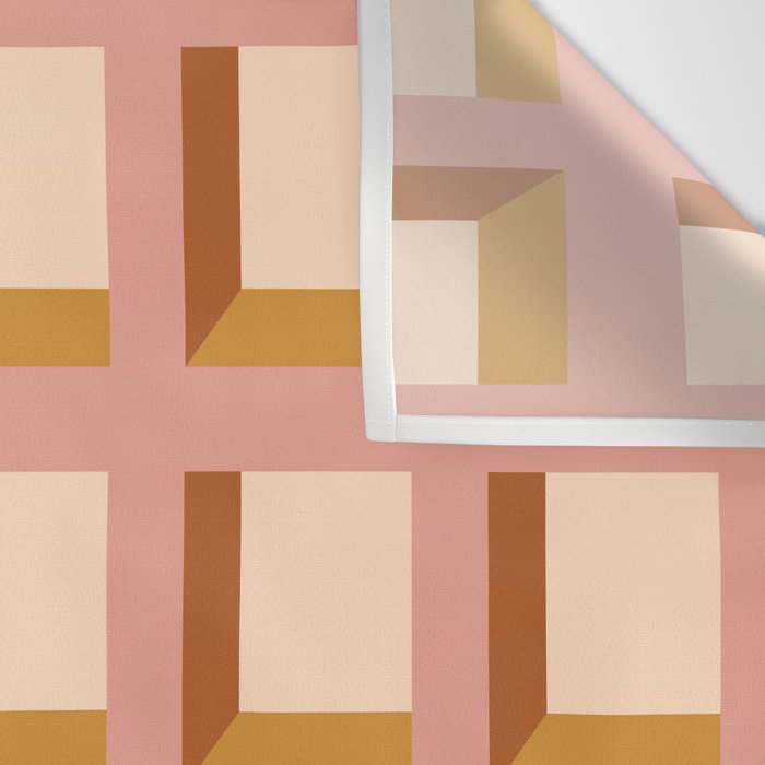 Minimalist 3D Pattern XIII Wall Tapestry Gallery Image 3