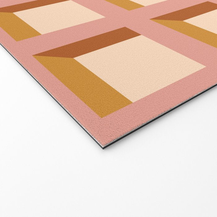 Minimalist 3D Pattern XIII Welcome Mat Gallery Image 2