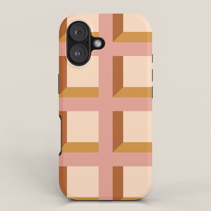 Minimalist 3D Pattern XIII iPhone Case Gallery Image 1