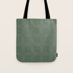 Lost Desert - Green Tote Bag Gallery Image 1