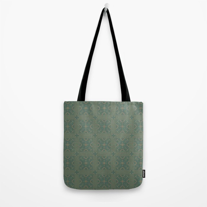 Lost Desert - Green Tote Bag Gallery Image 2