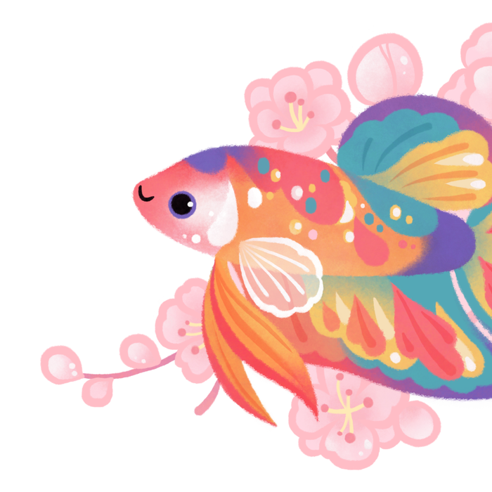 Koi betta Coffee Mug Gallery Image 2