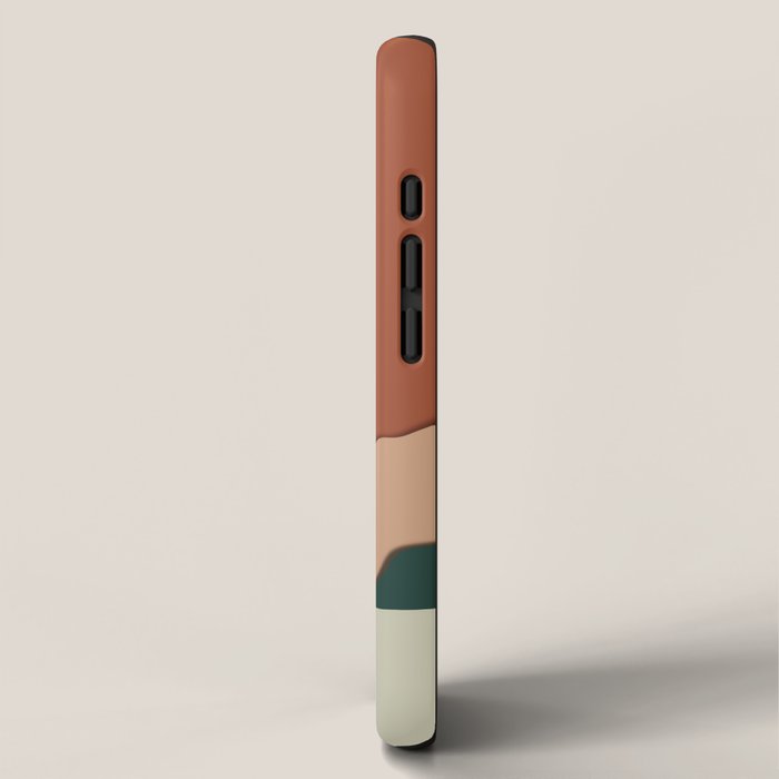 minimal mountain lake side  iPhone Case Gallery Image 2