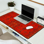N194 - Red Berber Atlas Oriental Traditional Moroccan Style Desk Mat Gallery Image 2