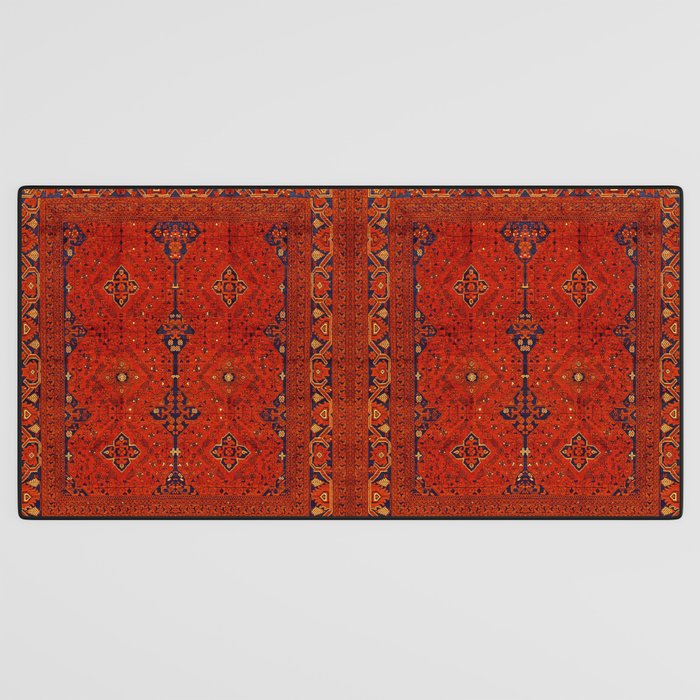 N194 - Red Berber Atlas Oriental Traditional Moroccan Style Desk Mat Gallery Image 3