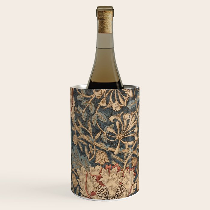 William Morris Honeysuckle Floral Wine Chiller Gallery Image 3