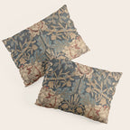 William Morris Honeysuckle Floral Pillow Sham Gallery Image 3