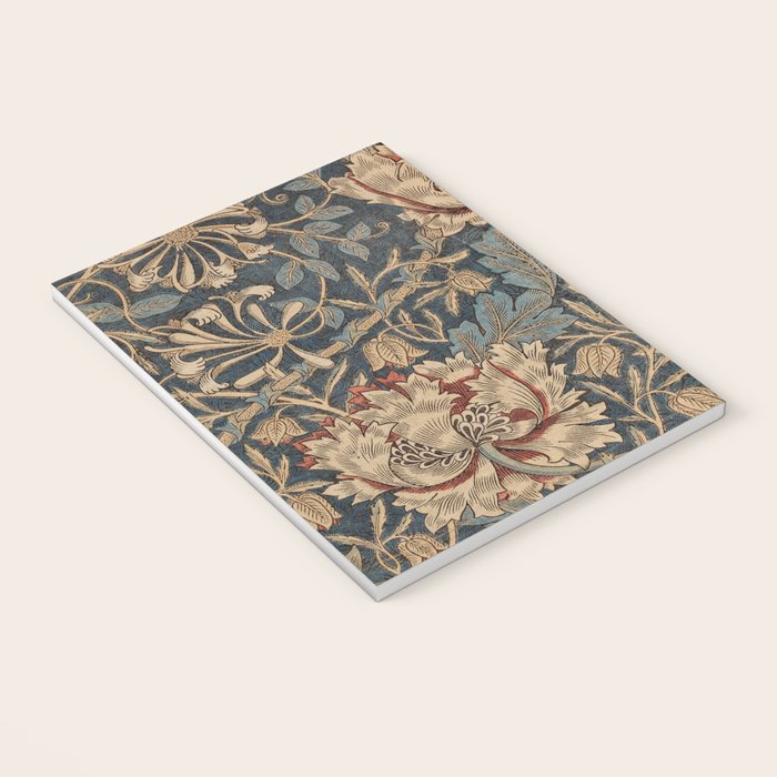 William Morris Honeysuckle Floral Notebook Gallery Image 3