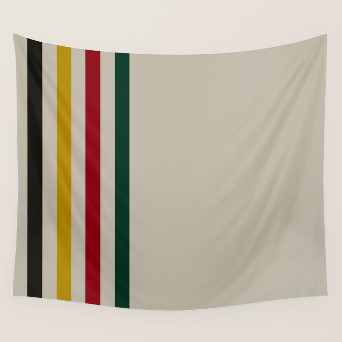 Trapper Stripes Wall Tapestry Gallery Image 4