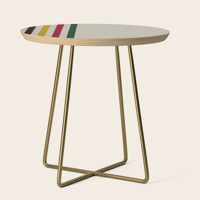 Trapper Stripes Side Table Gallery Image 1