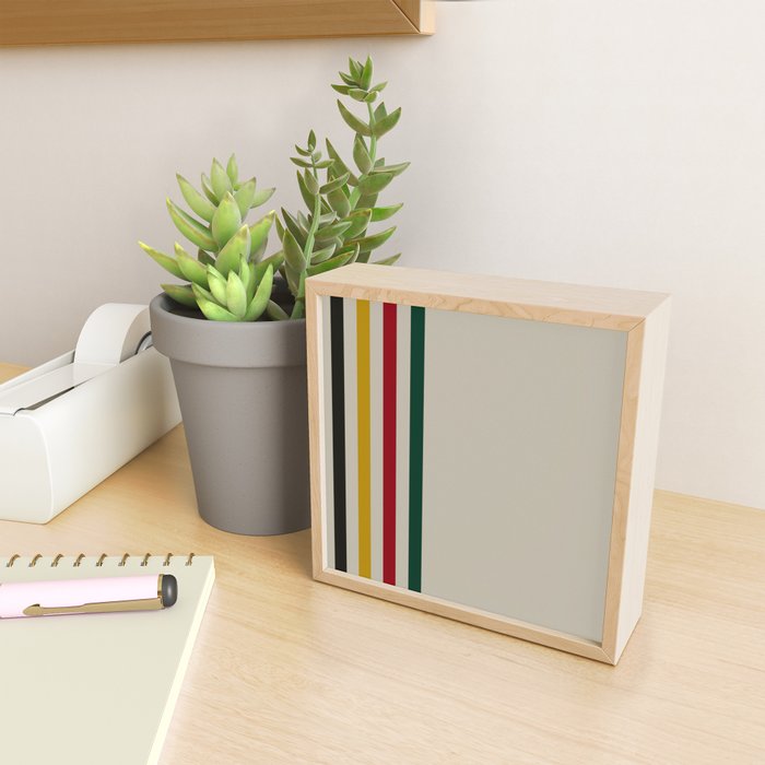 Trapper Stripes Mini Art Print Gallery Image 2