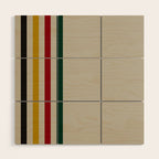 Trapper Stripes Wood Wall Art Gallery Image 1