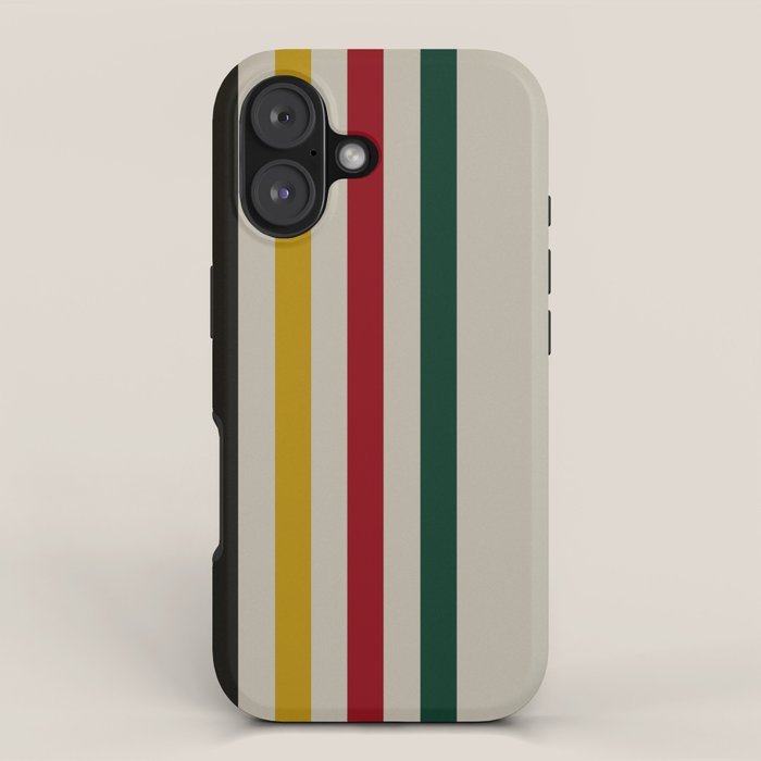 Trapper Stripes iPhone Case Gallery Image 1
