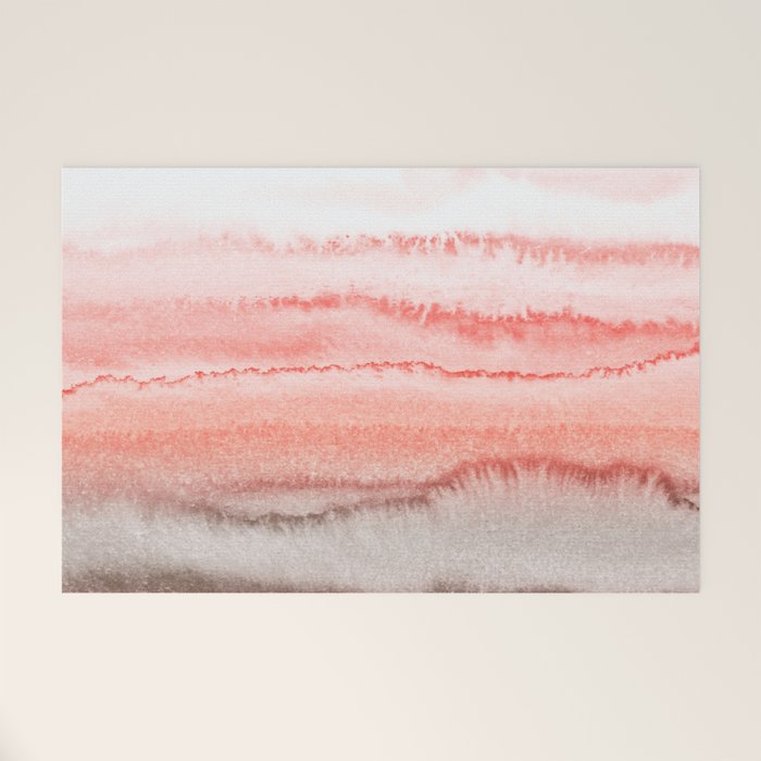 WITHIN THE TIDES CORAL DAWN Welcome Mat Gallery Image 1