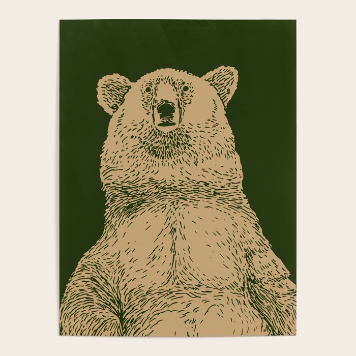 Kodiak Bear Poster Gallery Image 4