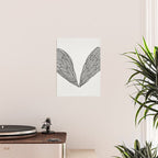 Black Cicada Wings Poster Gallery Image 2