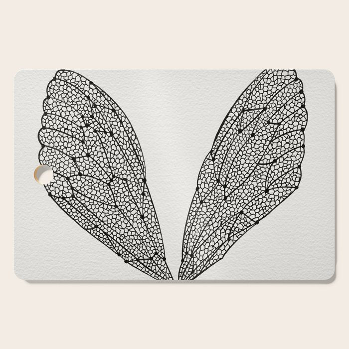 Black Cicada Wings Cutting Board Gallery Image 1