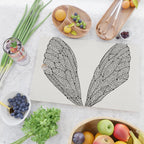 Black Cicada Wings Cutting Board Gallery Image 2