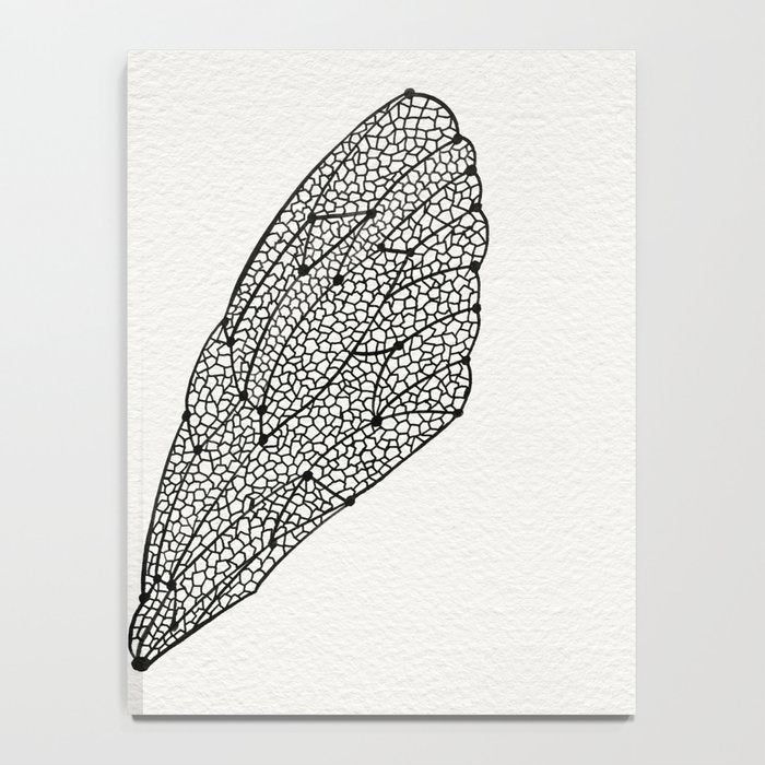 Black Cicada Wings Notebook Gallery Image 4