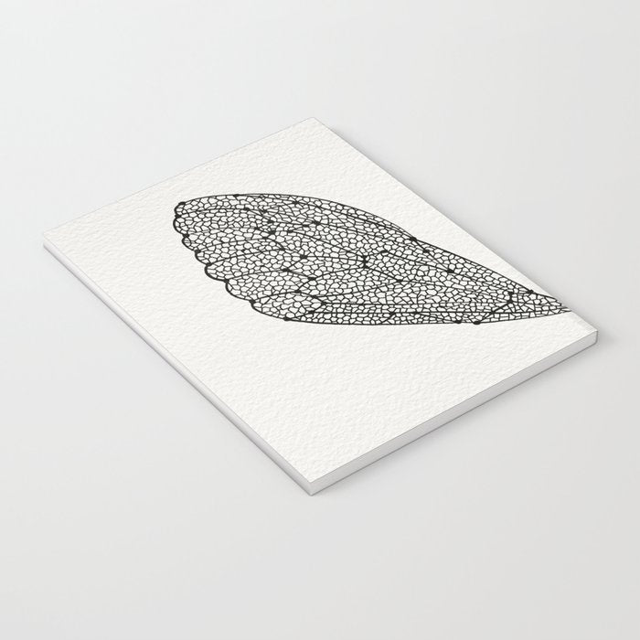 Black Cicada Wings Notebook Gallery Image 3