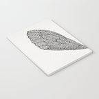 Black Cicada Wings Notebook Gallery Image 3