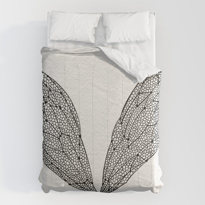 Black Cicada Wings Comforter Gallery Image 1