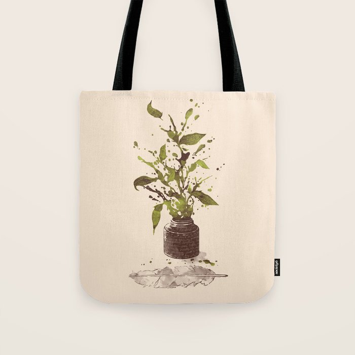 A Writer's Ink Tote Bag Gallery Image 1