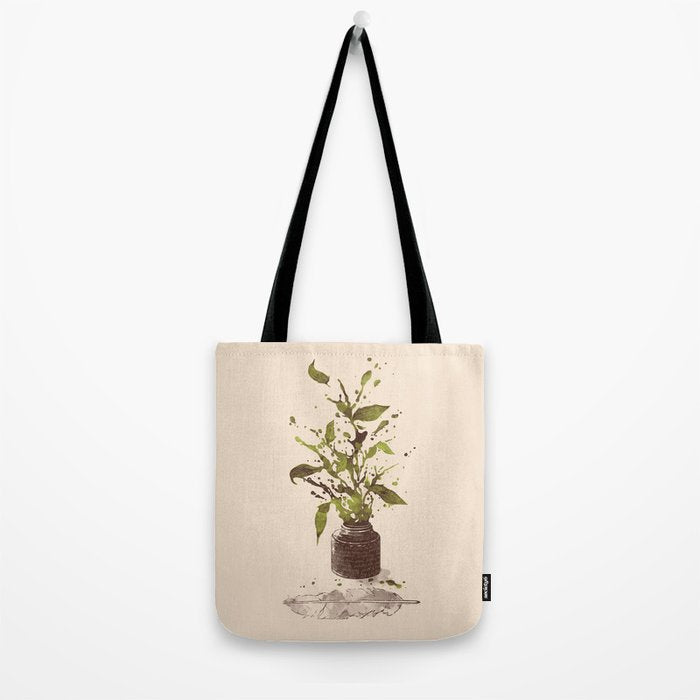 A Writer's Ink Tote Bag Gallery Image 2