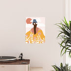 Abstract Woman - Messy Bun Poster Gallery Image 2