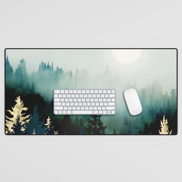 Forest Glow Desk Mat Gallery Image 1