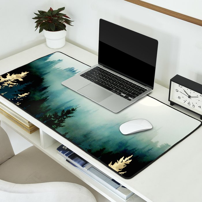 Forest Glow Desk Mat Gallery Image 2