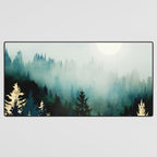 Forest Glow Desk Mat Gallery Image 3