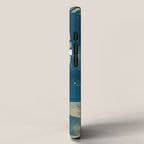 Cyanotype Mono Print 1 iPhone Case Gallery Image 2