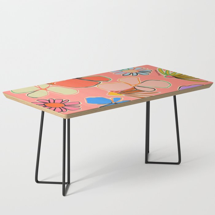 VINTAGE GARDEN PEACH Coffee Table Gallery Image 1