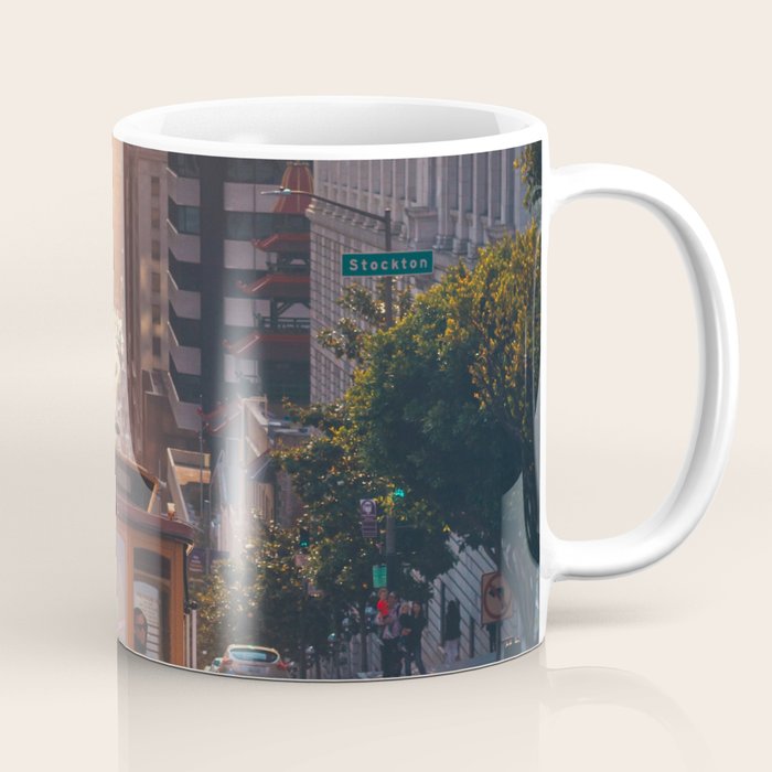 San Francisco Trolley (Color) Coffee Mug Gallery Image 1