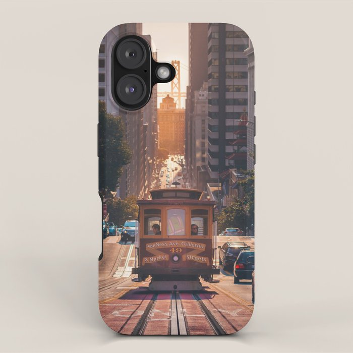 San Francisco Trolley (Color) iPhone Case Gallery Image 1