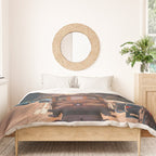 San Francisco Trolley (Color) Duvet Cover Gallery Image 3