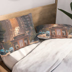San Francisco Trolley (Color) Pillow Sham Gallery Image 2