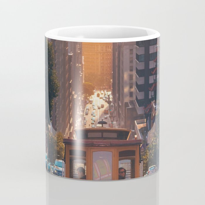 San Francisco Trolley (Color) Coffee Mug Gallery Image 4