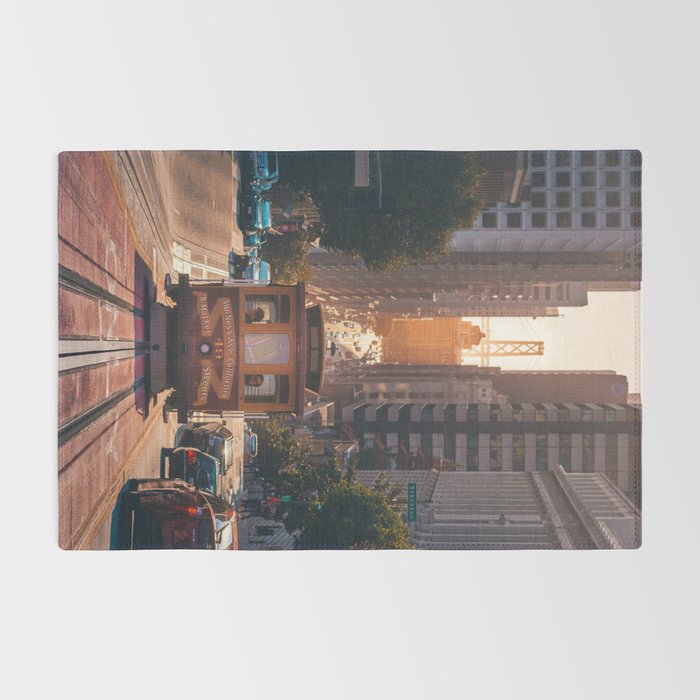 San Francisco Trolley (Color) Rug Gallery Image 2