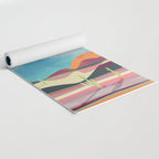 Pink Desert Glow Yoga Mat Gallery Image 2
