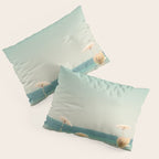 Water and Lace Pillow Sham Gallery Image 3