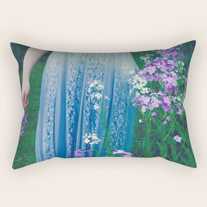 Flower Child 2 Rectangular Pillow Gallery Image 2