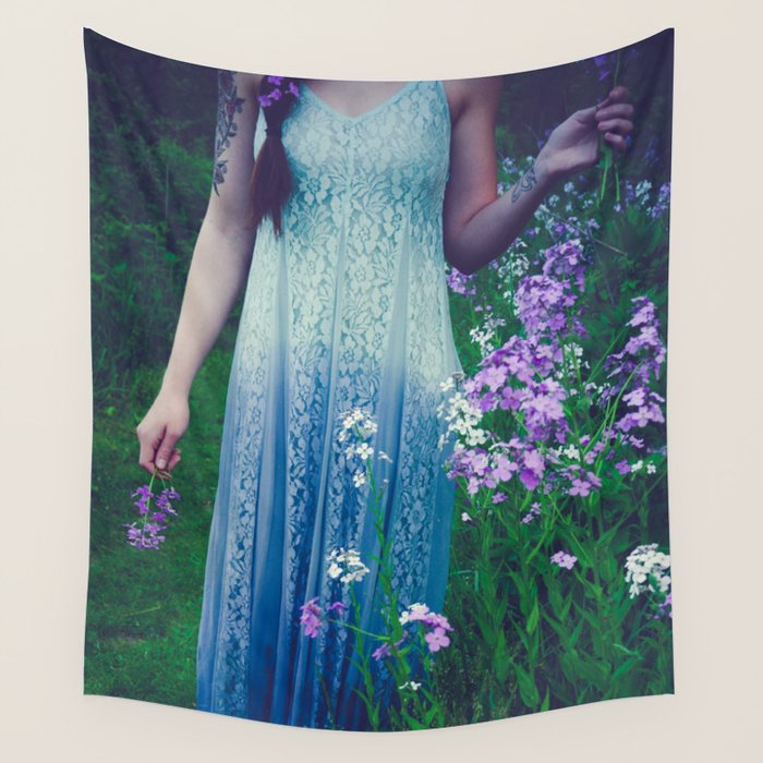 Flower Child 2 Wall Tapestry Gallery Image 4